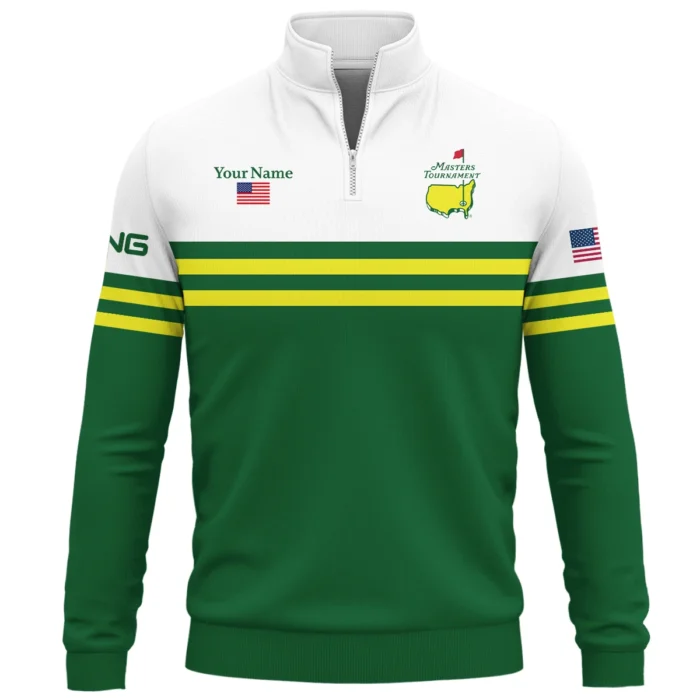 Ping Masters Tournament Designed for True Fans Quarter Zip Sweatshirt QTMT081025AA1PI-QTZ