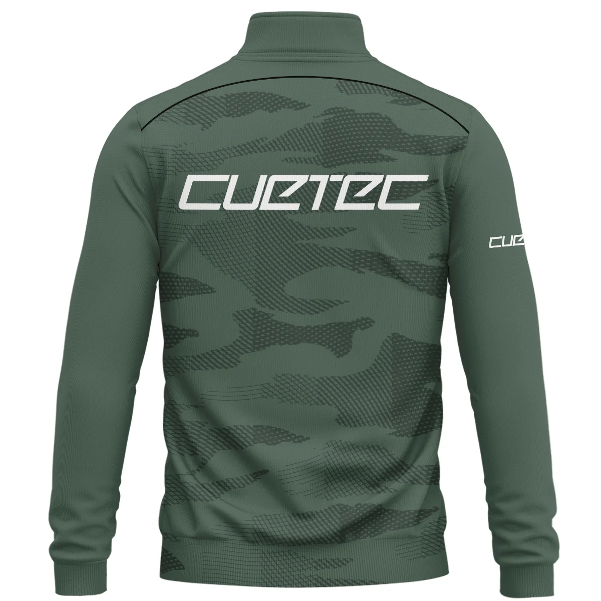 Cuetec All Over Prints- Personalized Quarter Zip Sweatshirt QTBLA041125A1CTC-QTZ - Image 3
