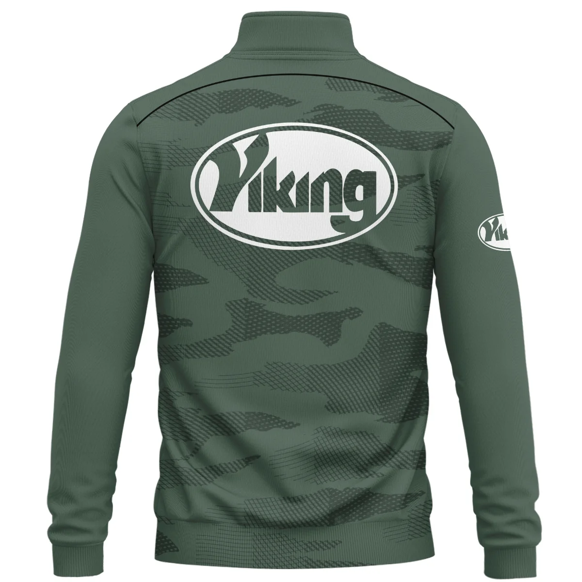 Viking Cues All Over Prints- Personalized Quarter Zip Sweatshirt QTBLA041125A1VKG-QTZ - Image 3
