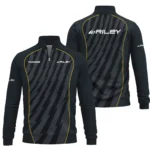 Riley Cues All Over Prints- Personalized  Quarter Zip Sweatshirt QTBLA011125A1RLY-QTZ