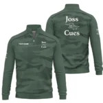 Joss Cues All Over Prints- Personalized  Quarter Zip Sweatshirt QTBLA041125A1JOS-QTZ
