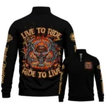 Harley-Davidson Motorcycle Quarter Zip Sweatshirt Gift Fan Love QTHD261225AHD2-QTZ