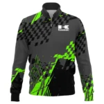 Kawasaki Motorcycles Exclusive Logo Quarter-Zip Sweatshirt HOMO190725A01KAW-QTZ