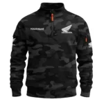 Honda Motorcycle Inspired Fan Logo Sweatshirt Zipper QTMT121025A1HON