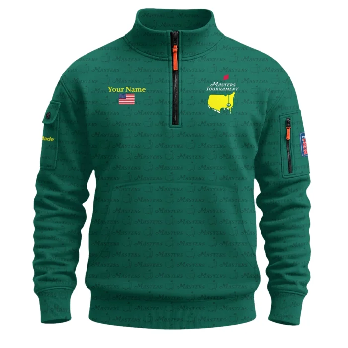 TaylorMade Masters Tournament Designed for True Fans Sweatshirt Zipper QTMT081025AA2TM-SHZ