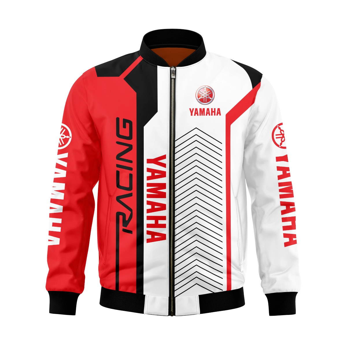 Yamaha Motorcycles Exclusive Logo Bomber Jacket HOMOT050825A03YAM-BB - Image 2