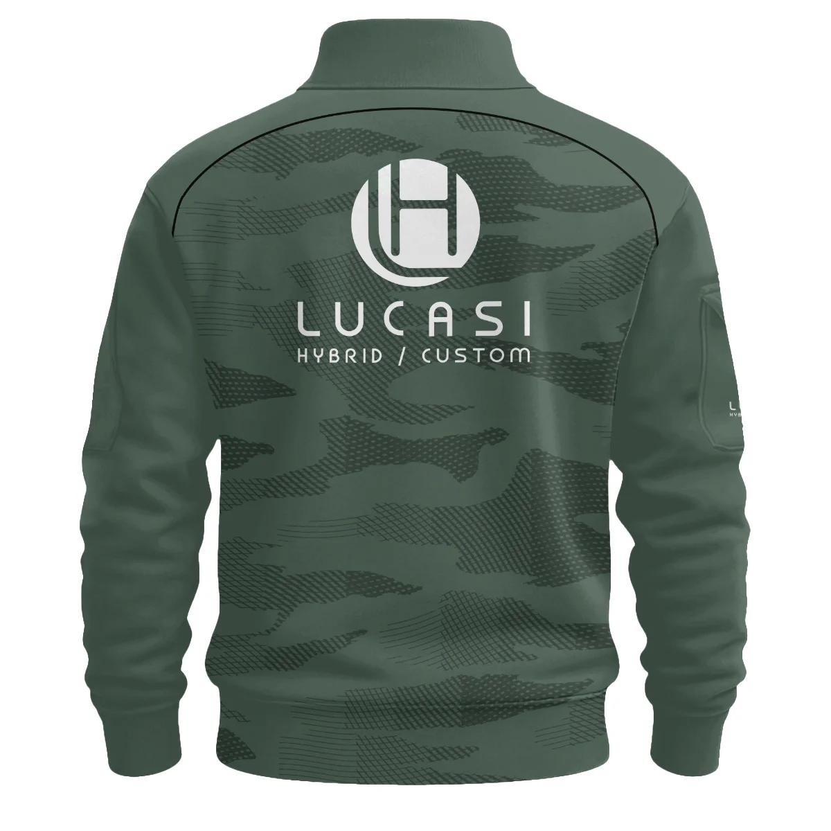 Lucasi All Over Prints- Personalized Sweatshirt Zipper QTBLA041125A1LUC-SHZ - Image 3