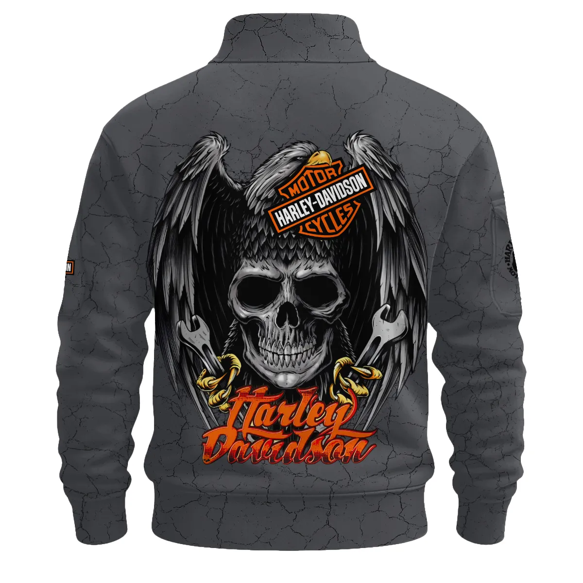 Harley-Davidson Motorcycle Sweatshirt Zipper Gift Fan Love QTHD261225AHD1-SHZ - Image 3
