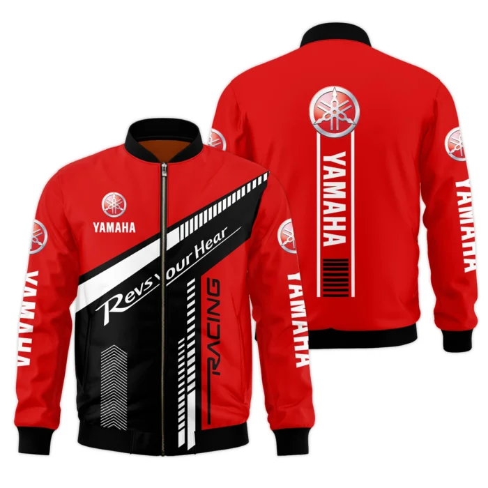 Yamaha Motorcycles Exclusive Logo Bomber Jacket HOMOT050825A01YAM-BB