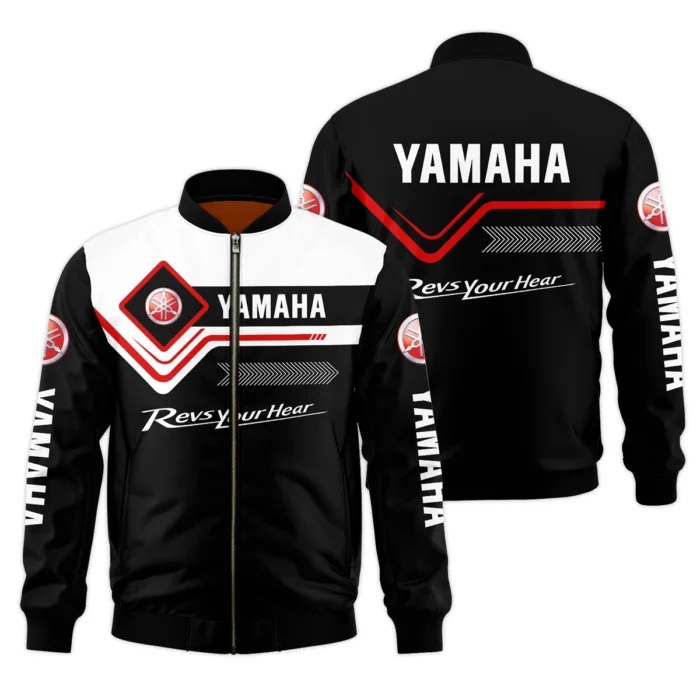 Yamaha Motorcycles Exclusive Logo Bomber Jacket HOMOT050825A02YAM-BB