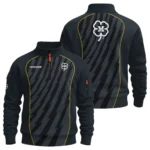 McDermott All Over Prints- Personalized  Sweatshirt Zipper QTBLA011125A1MCD-SHZ