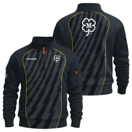 McDermott All Over Prints- Personalized  Sweatshirt Zipper QTBLA011125A1MCD-SHZ