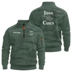 Joss Cues All Over Prints- Personalized  Sweatshirt Zipper QTBLA041125A1JOS-SHZ