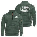 Viking Cues All Over Prints- Personalized  Sweatshirt Zipper QTBLA041125A1VKG-SHZ