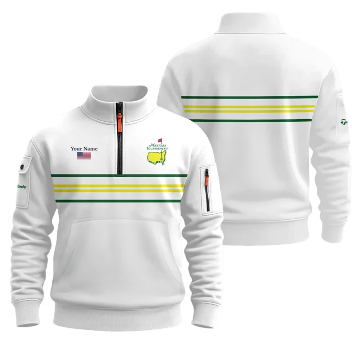 TaylorMade Masters Tournament Sweatshirt Zipper All Over Prints QTMT161225A1TM-SHZ