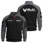 Bull Carbon All Over PrintsSweatshirt Zipper QTBL311025A1BLC