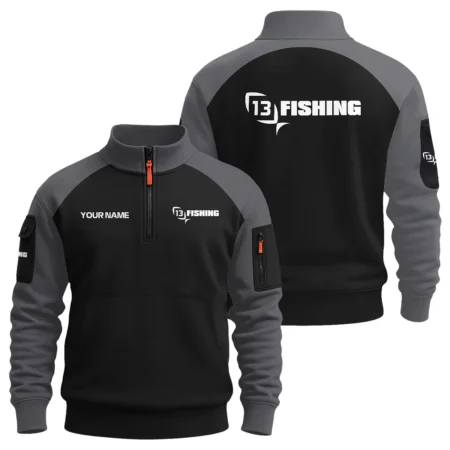 13 Fishing Sweatshirt Zipper Designed for True Fans QTFS281125A113F