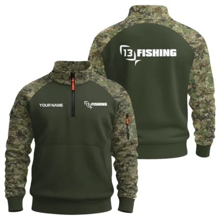 13 Fishing Sweatshirt Zipper Designed for True Fans QTFS281125A213F