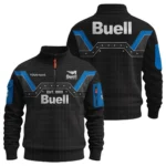 Buell Motorcycles Inspired Fan Logo Sweatshirt Zipper QTMT121025A2BUE