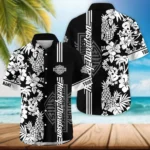 Harley-Davidson Exclusive Logo Hawaian Shirt QTVA160425HW02HD