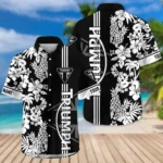 Triumph Motorcycles Exclusive Logo Hawaian Shirt QTVA160425HW02TRI