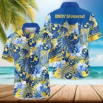 BMW Motorrad Exclusive Logo Hawaian Shirt QTVA210425HW03BMW