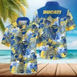Ducati Exclusive Logo Hawaian Shirt QTVA210425HW03DUC