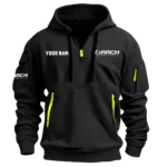 Arch Motorcycle Inspired Fan Logo Hoodie Half Zipper QTMO210825A2ARC