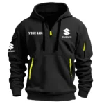 Suzuki Inspired Fan Logo Hoodie Half Zipper QTMO210825A2SUZ