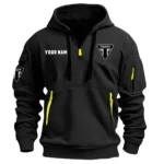 Triumph Inspired Fan Logo Hoodie Half Zipper QTMO210825A2TRI