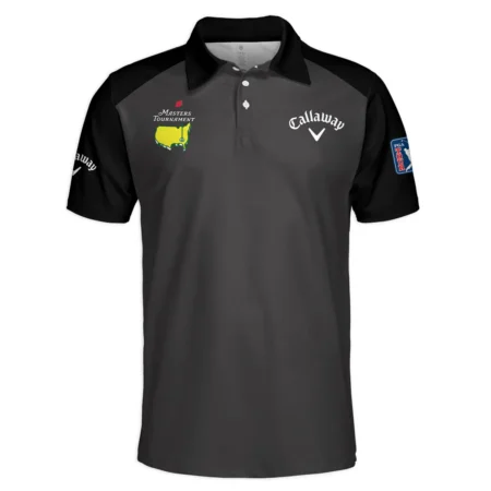 Black Callaway Masters Tournament Logo Polo Shirt All Over Prints Gift For Fans HOMT2702TU1CLWPL-BLA
