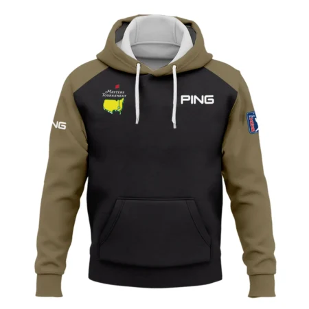 Brown Ping Masters Tournament Logo Hoodie Shirt All Over Prints Gift For Fans HOMT2702TU1PIHD-BRO