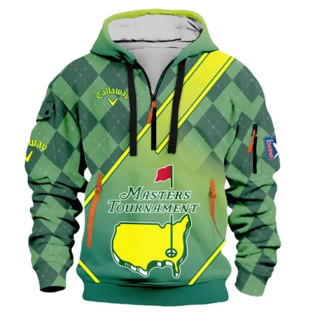 Callaway Masters Tournament Logo Hoodie Half Zipperper Shirt All Over Prints Gift For Fans HOMT2202MTA1CLWHDF