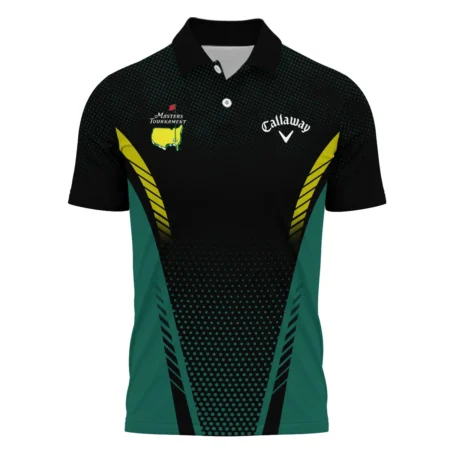 Callaway Masters Tournament Logo Polo Shirt - Collared Short Sleeve All Over Prints HOMT271224A1CLWPL