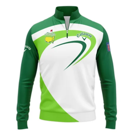 Callaway Masters Tournament Logo Quarter Zip Sweatshirt All Over Prints Gift For Fans HOMT050325A01CLWQTJ