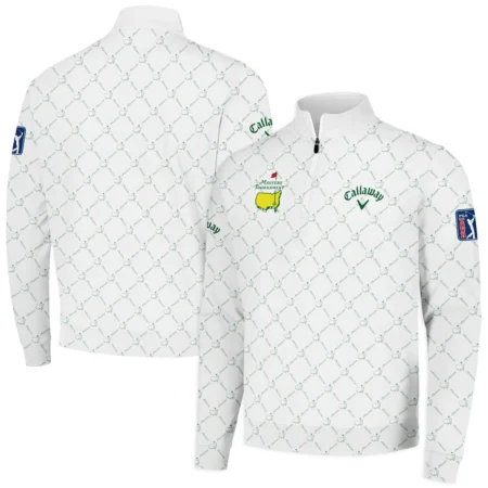 Callaway Masters Tournament Logo Quarter Zip Sweatshirt All Over Prints HOMT111224A1CLWQTJ