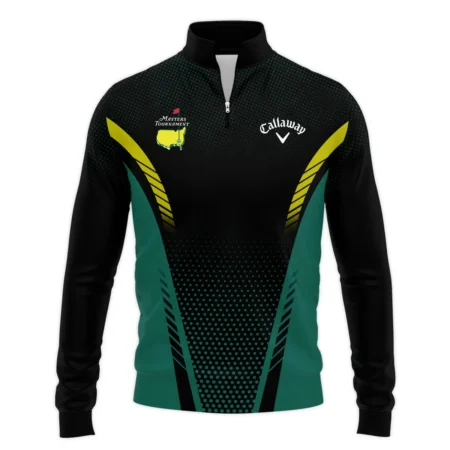 Callaway Masters Tournament Logo Quarter Zip Sweatshirt All Over Prints HOMT271224A1CLWQTJ