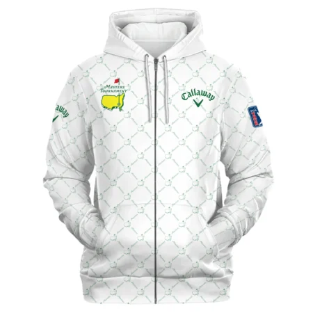 Callaway Masters Tournament Logo Zipper Hoodie Shirt All Over Prints HOMT111224A1CLWZHD