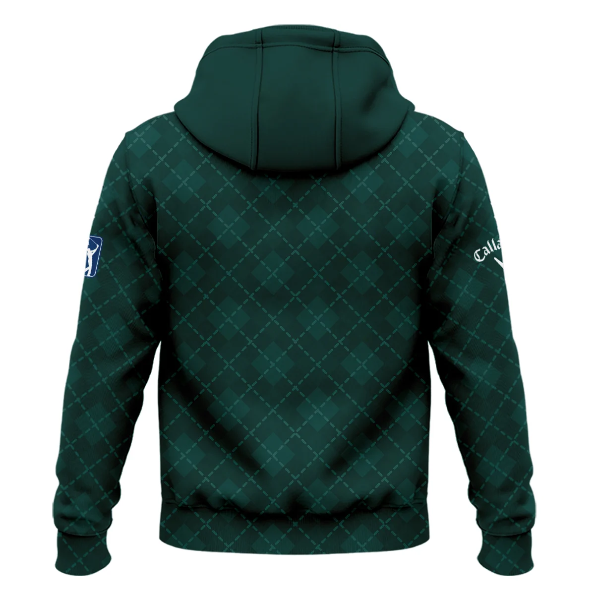 Golf Geometric Pattern Green Masters Tournament Callaway Hoodie Shirt Style Classic Hoodie Shirt - Image 2
