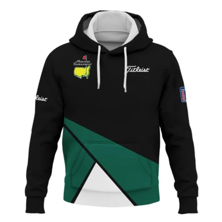 Golf Masters Tournament Titleist Hoodie Shirt Black And Green Golf Sports All Over Print Hoodie Shirt
