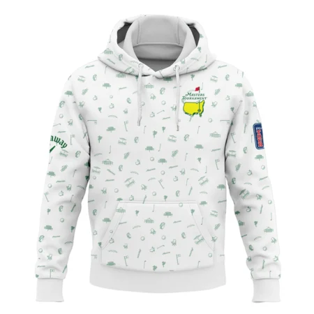 Golf Sport Masters Tournament Callaway Hoodie Shirt Sports Augusta Icons Pattern White Green Hoodie Shirt