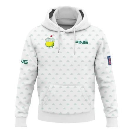 Masters Tournament Golf Sport Ping Hoodie Shirt Sports Cup Pattern White Green Hoodie Shirt