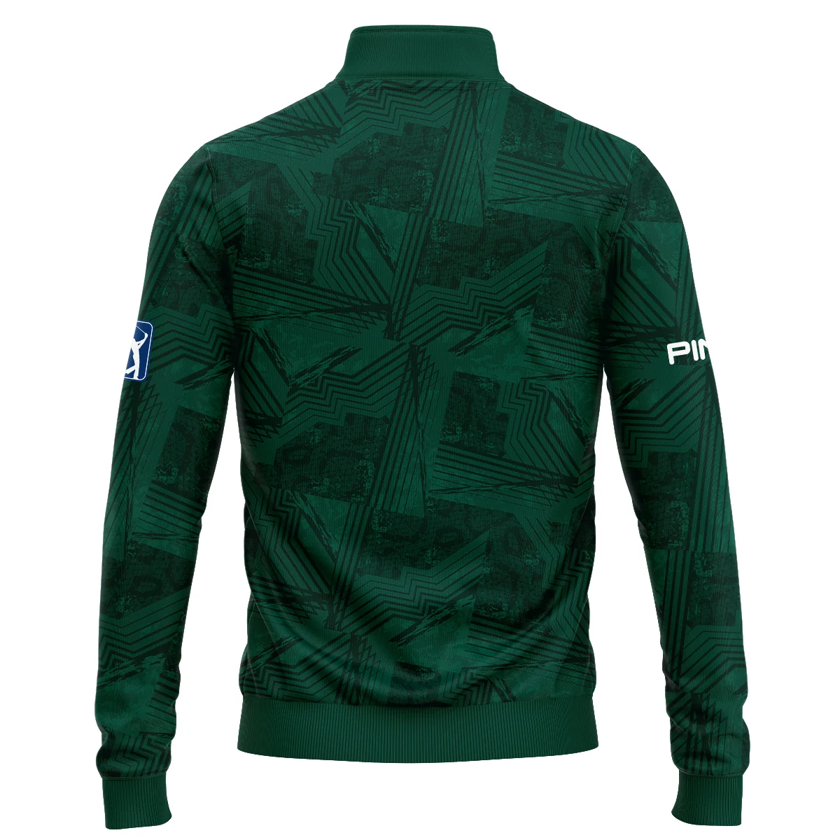 Masters Tournament Ping Sublimation Sports Dark Green Quarter Zip Sweatshirt Style Classic Quarter Zip Sweatshirt - Image 2