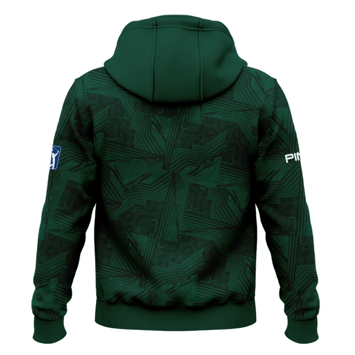 Masters Tournament Ping Sublimation Sports Dark Green Zipper Hoodie Shirt Style Classic Zipper Hoodie Shirt - Image 2