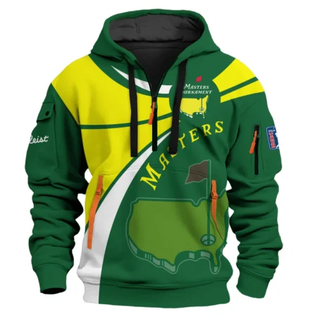 Masters Tournament Titleist Logo Hoodie Half Zipperper Shirt All Over Prints Gift For Fans HOMT040325A01TLHDF
