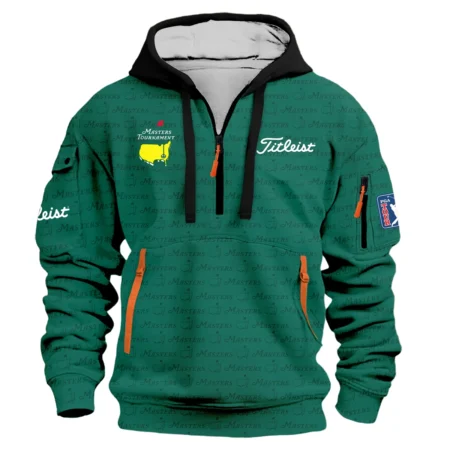 Masters Tournament Titleist Logo Hoodie Half Zipperper Shirt All Over Prints Gift For Fans HOMT170225T4TLHDF