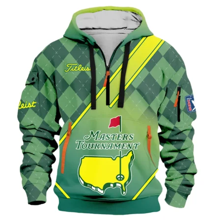 Masters Tournament Titleist Logo Hoodie Half Zipperper Shirt All Over Prints Gift For Fans HOMT2202MTA1TLHDF