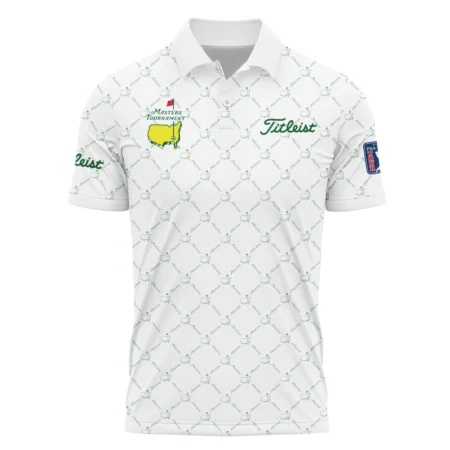 Masters Tournament Titleist Logo Polo Shirt All Over Prints HOMT111224A1TLPL