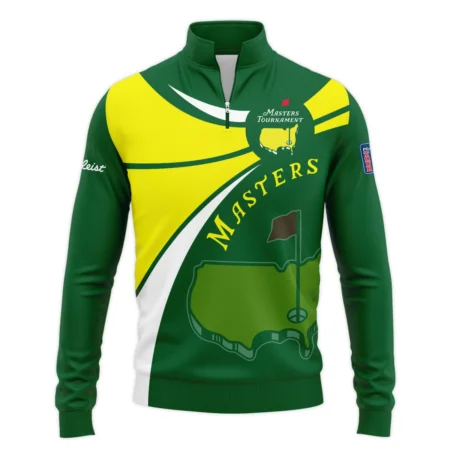 Masters Tournament Titleist Logo Quarter Zip Sweatshirt All Over Prints Gift For Fans HOMT040325A01TLQTJ