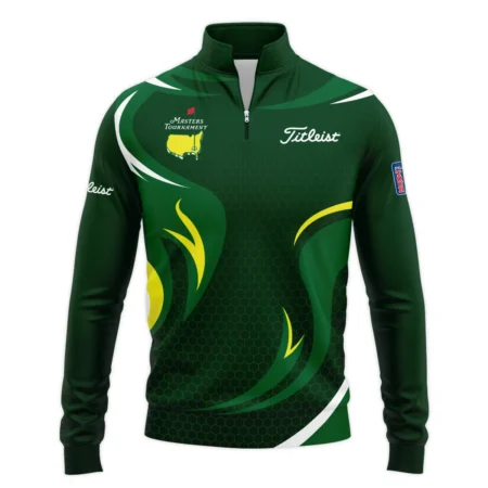 Masters Tournament Titleist Logo Quarter Zip Sweatshirt All Over Prints Gift For Fans HOMT250225A01TLQTJ